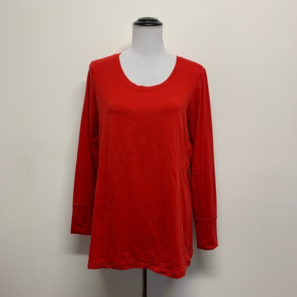 a.n.a Tops - A.N.A. a new approach Red long sleeve top. Size XL